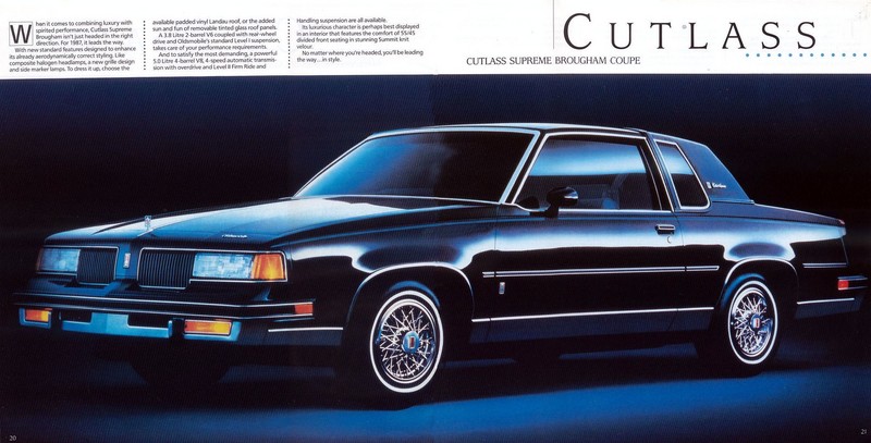 1987 Oldsmobile Mid-Size Brochure Page 10